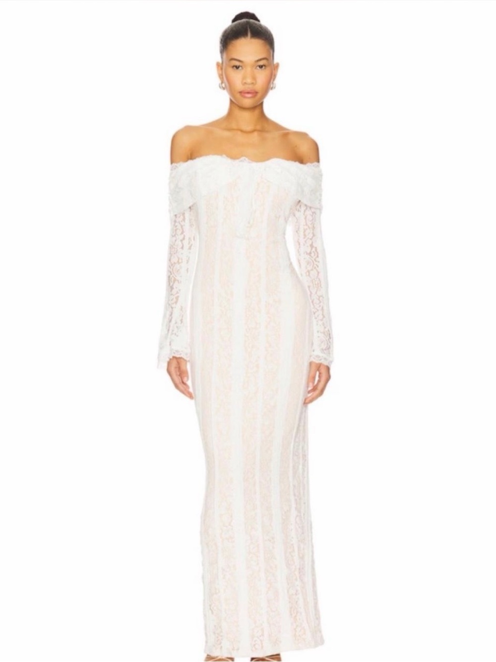 Annabelle Off Shoulder Maxi More to Come Revolve